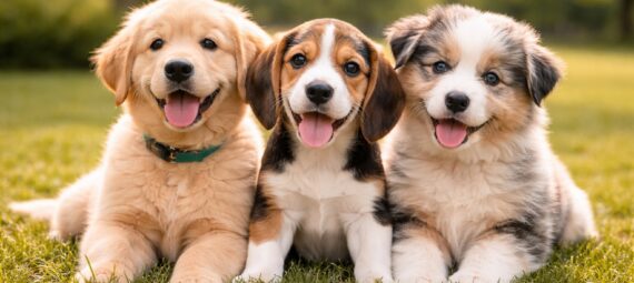 Kiskutya tanítása.